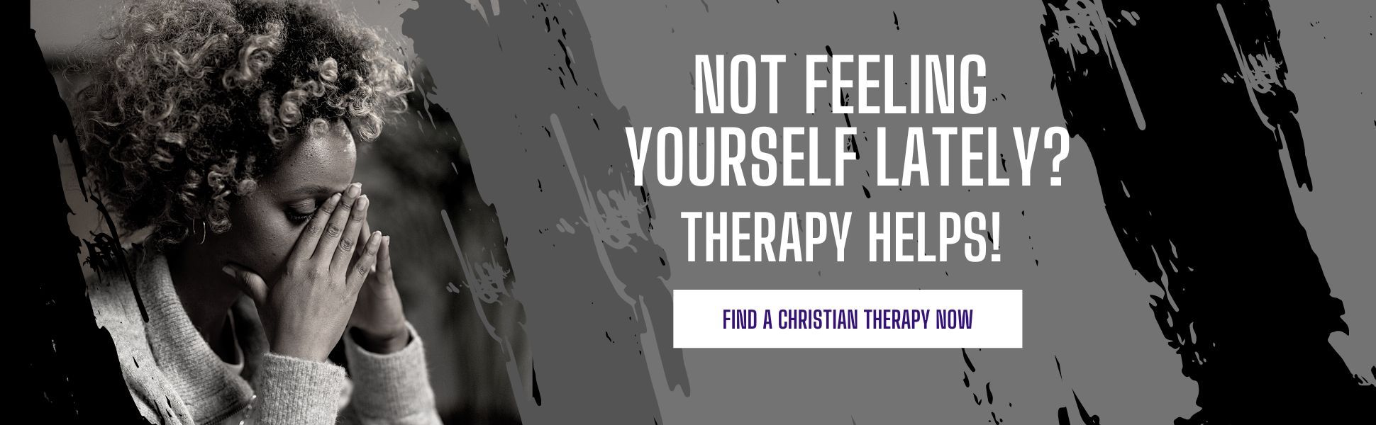 Fine a Christian therapist near you ad